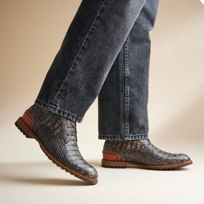 Floris van Bommel Floris van Bommel 34.01 Crepi Veterschoenen taupe