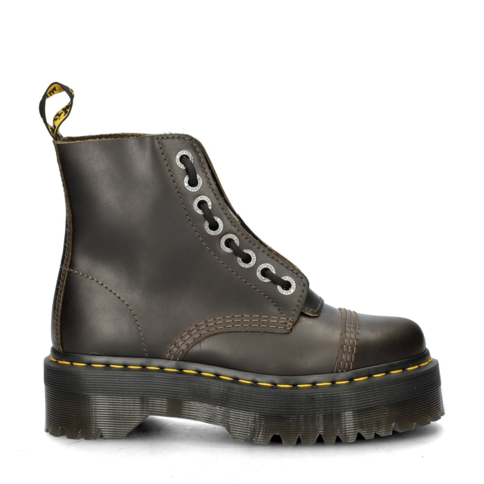 Dr. Martens Sinclair rits- & gesloten boots – Bruin