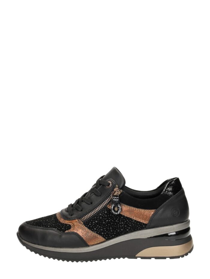 Remonte Veterschoenen Laag – Zwart