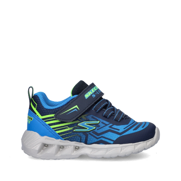 Skechers Bozler klittenbandschoenen – Blauw