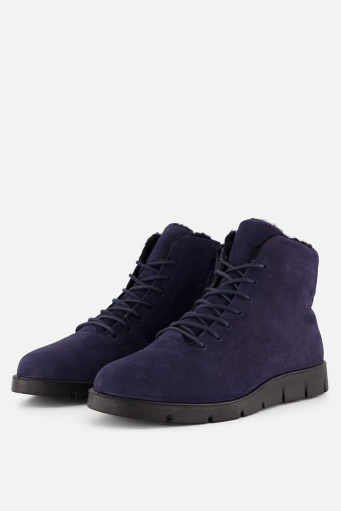ECCO Bella Winter Veterboots blauw Nubuck