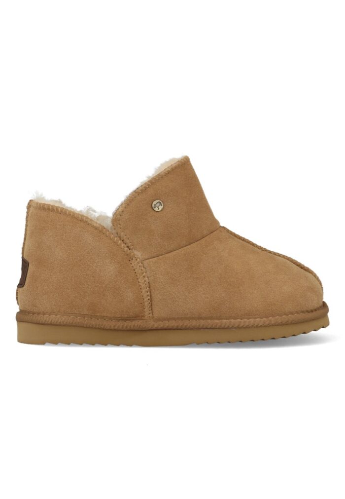 warmbat Pantoffels Willow WLW321026 Camel Bruin-38 maat 38
