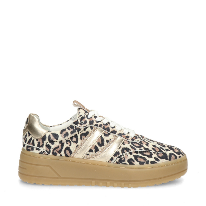 PS Poelman Anemone lage sneakers – Bruin