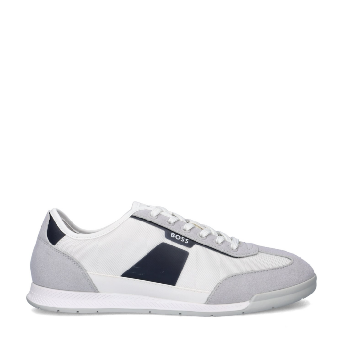 Boss Niton Low lage sneakers – Wit