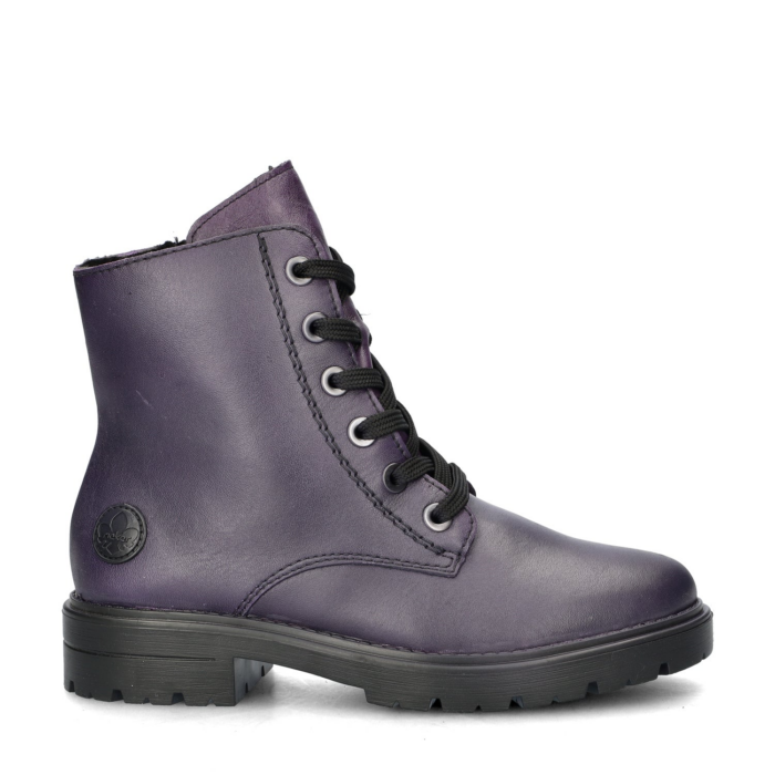 Rieker veterboots – Paars