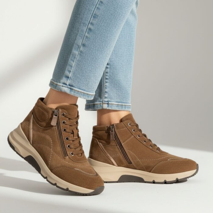 Feyn Veterboots bruin Suede