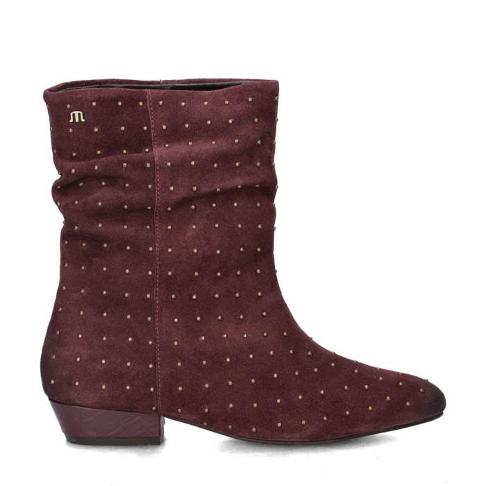 Maruti Amina rits- & gesloten boots – Rood
