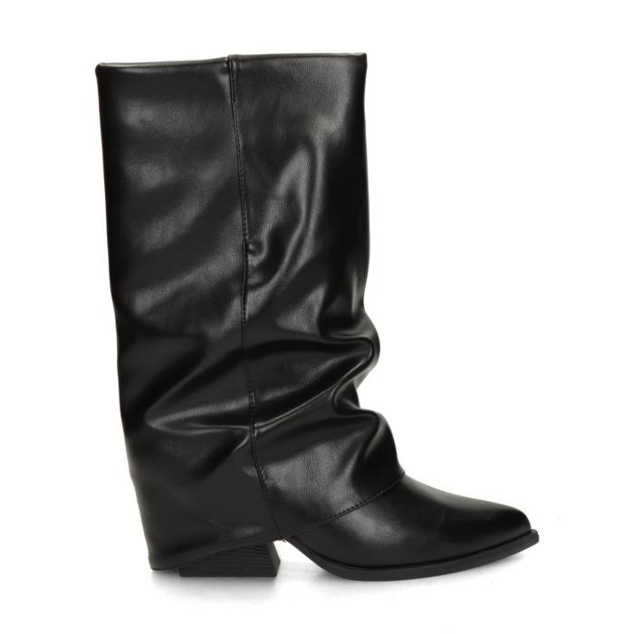 Nelson rits- & gesloten boots – Zwart