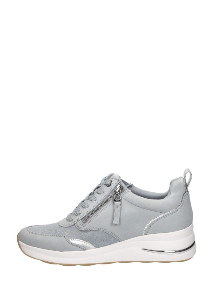 Tamaris Comfort Veterschoenen Laag – Licht blauw