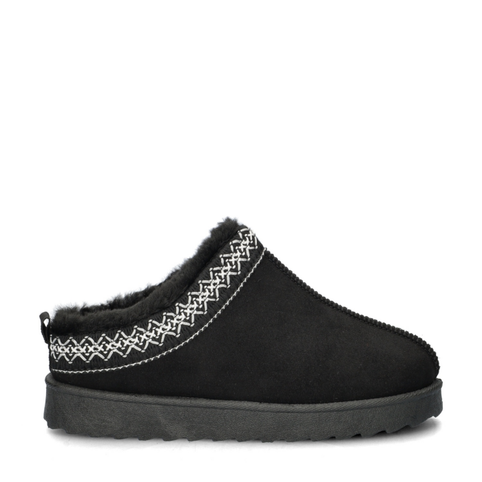 Nelson Home gevoerde boots – Zwart