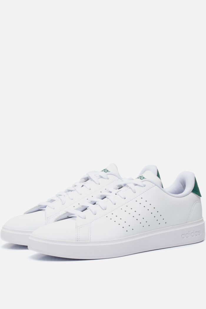 Adidas Advantage 2.0 Sneakers wit Imitatieleer