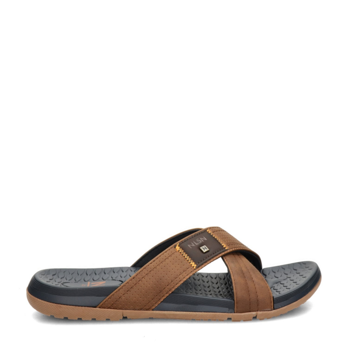 Nelson slippers – Cognac
