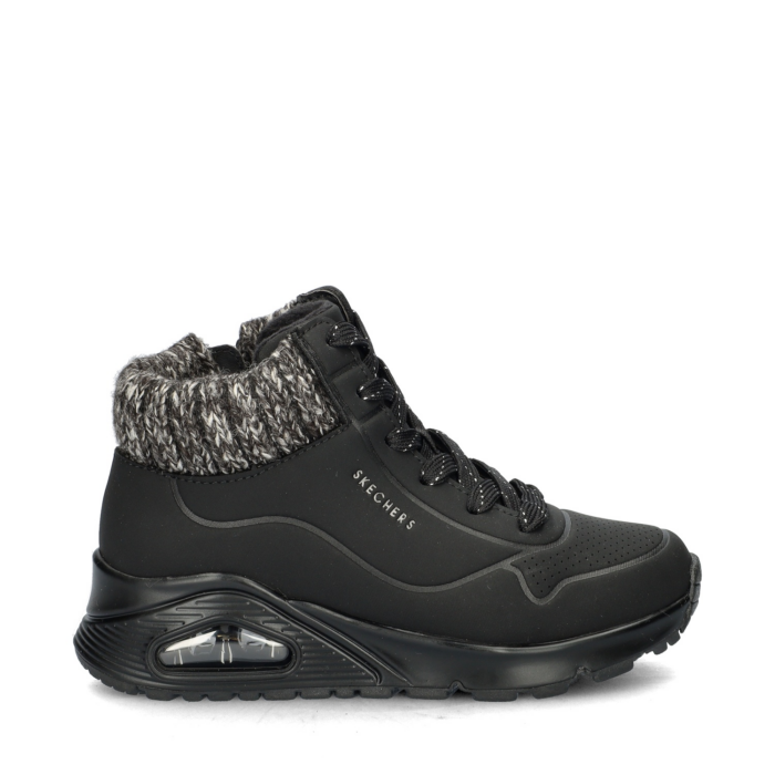 Skechers Uno Gen hoge sneakers – Zwart
