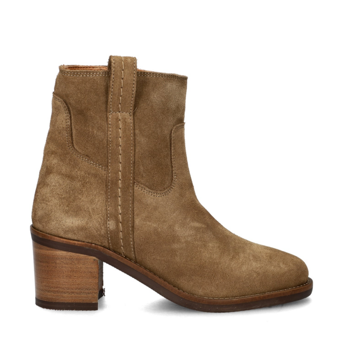 Nelson rits- & gesloten boots – Bruin