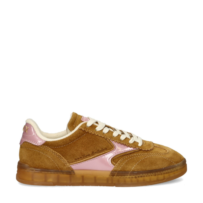 Scotch & Soda Nixie lage sneakers – Cognac