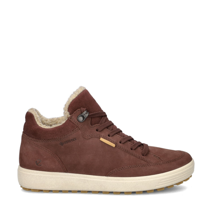 ECCO Soft 7 Tred hoge sneakers – Bruin