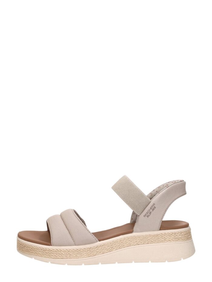 Skechers Bobs Sun Ray Sandalen taupe Textiel