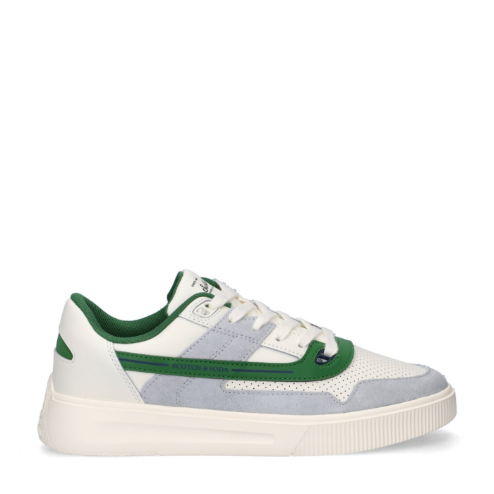 Scotch & Soda Coleman lage sneakers – Wit