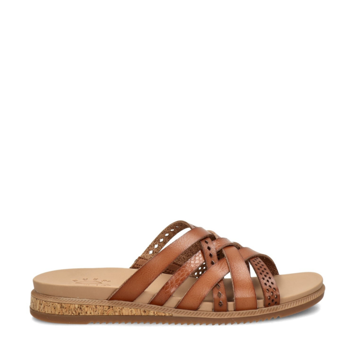Bobs Desert Kiss Low Sunny Strolls slippers – Cognac