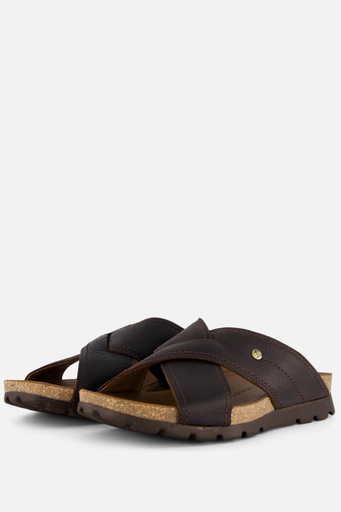 Panama Jack Panama Jack Salmon C17 Slippers bruin Leer