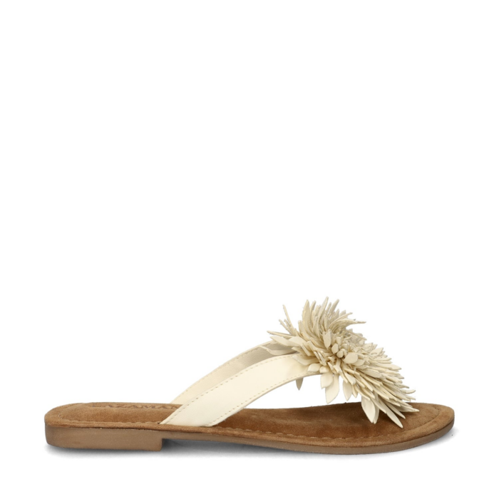 Lazamani slippers – Wit