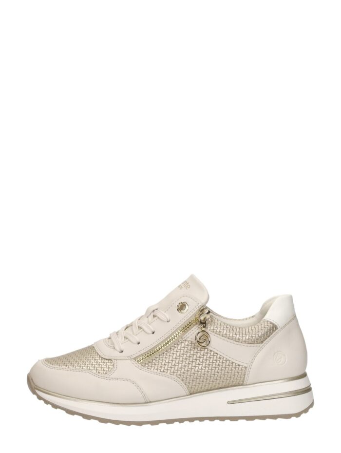 Remonte Veterschoenen Laag – Gebroken wit
