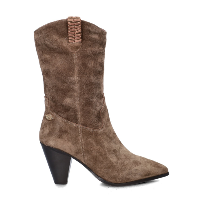 Fred de la Bretoniere Galia West rits- & gesloten boots – Taupe