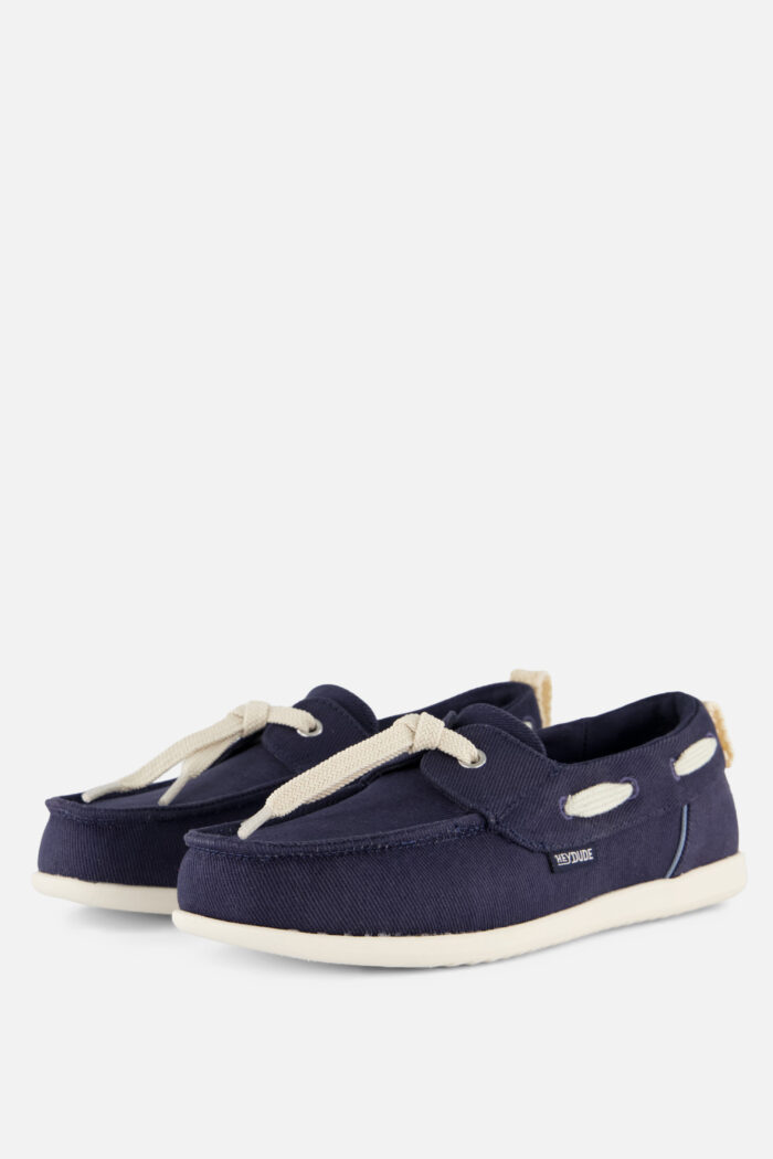 Hey Dude HEYDUDE Hey Dude Harbor Breeze Bootschoenen blauw Textiel