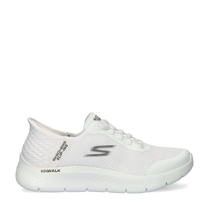 Skechers Hands Free Slip-ins Go Walk Flex instapschoenen – Wit