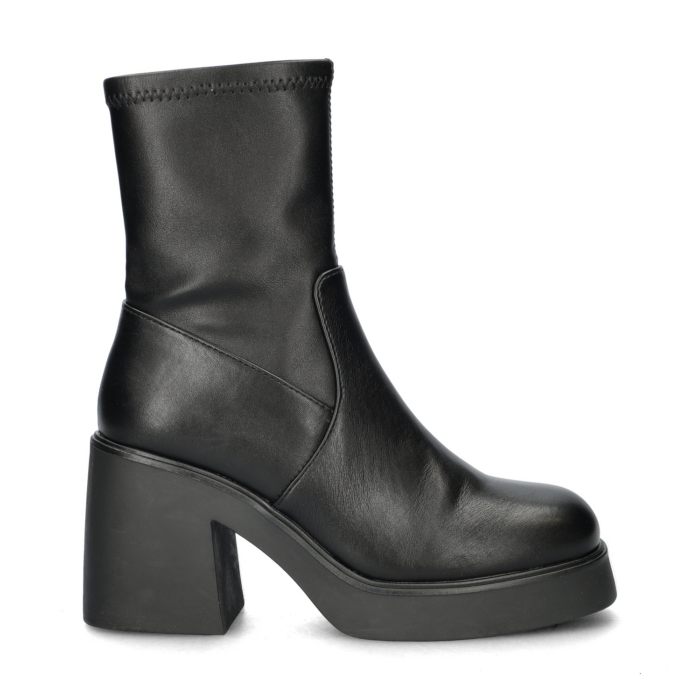 Dolcis rits- & gesloten boots – Zwart