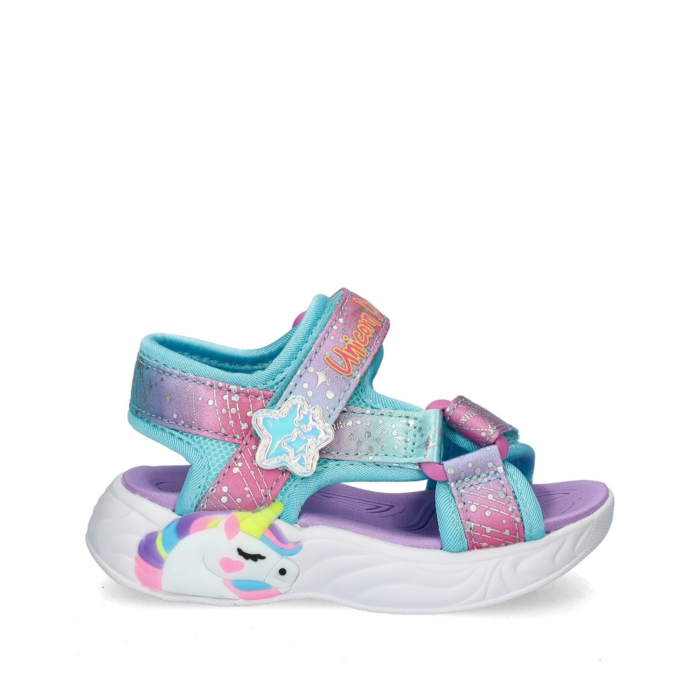 Skechers Unicorn Dreams sandalen – Blauw