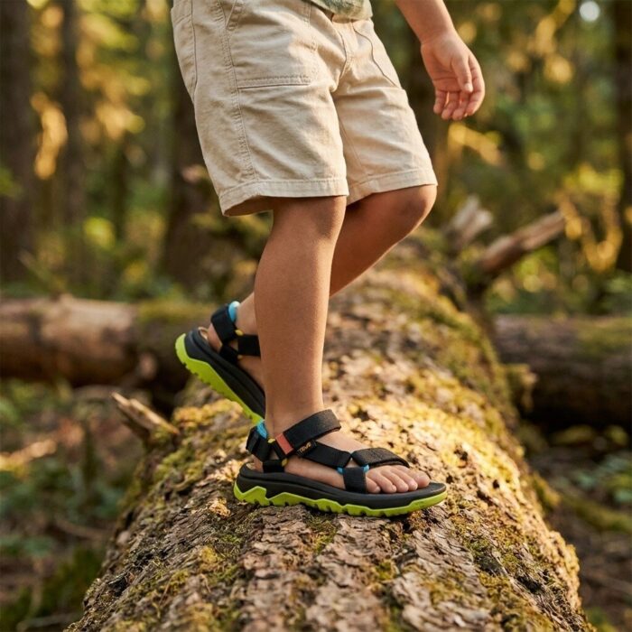Teva Hurricane Sandalen zwart Textiel
