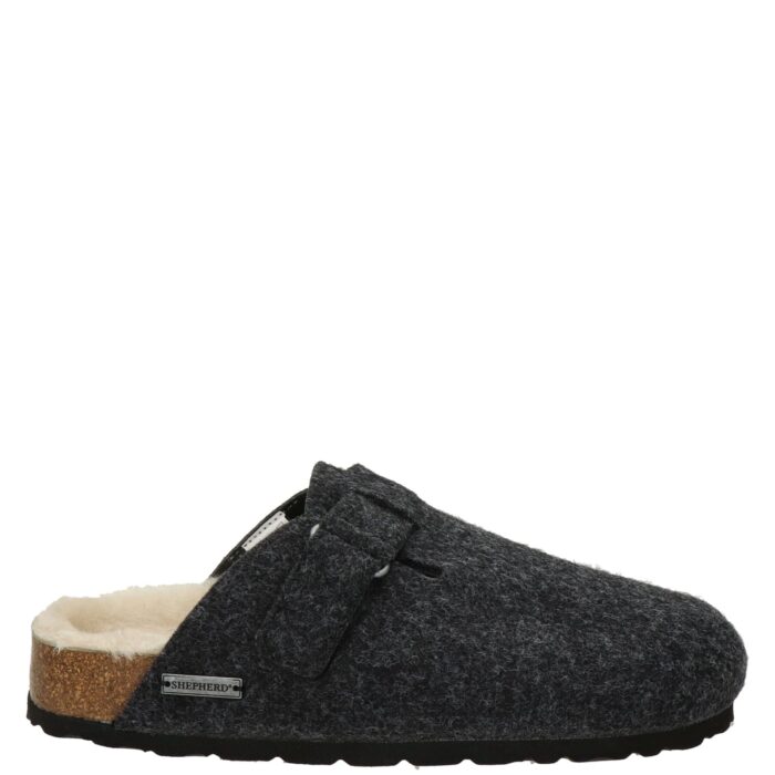 Shepherd Hilma pantoffels – Grijs
