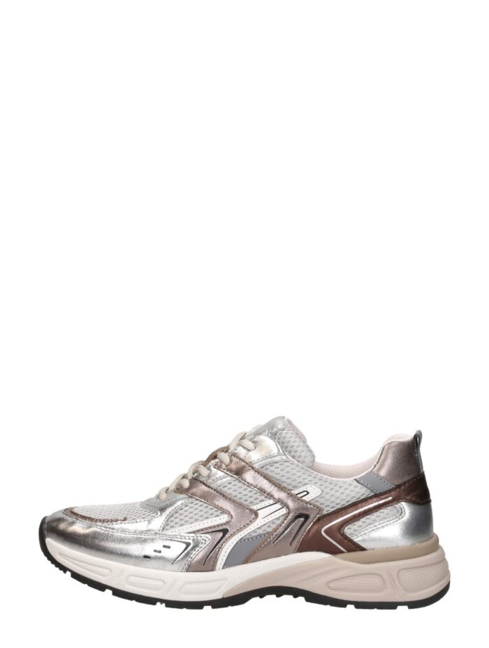 Gabor Sneakers Laag Zilver – Zilverkleur
