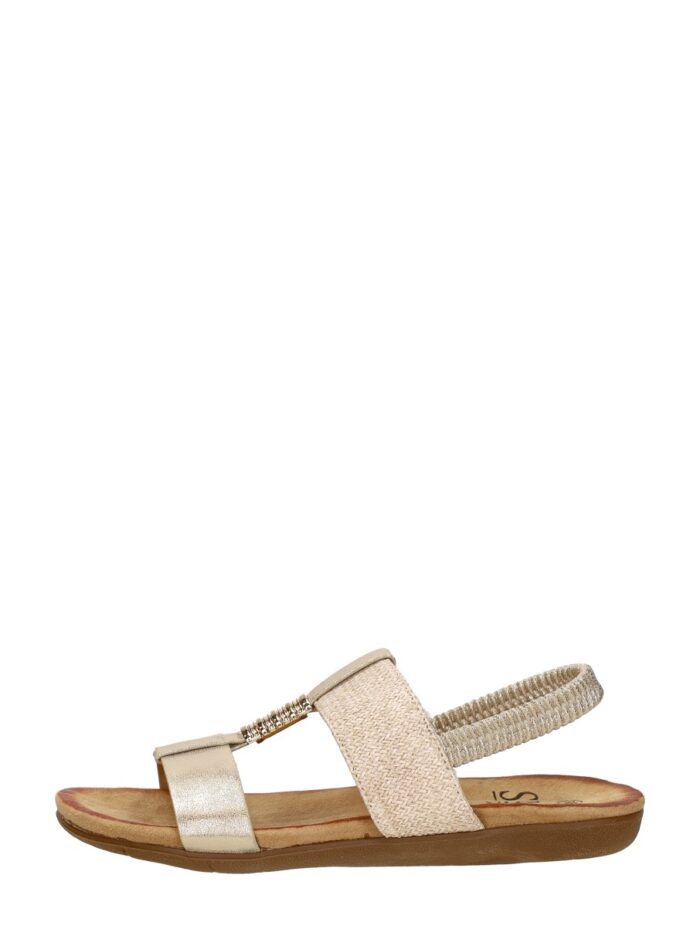 Sub55 Sandalen Plat – Goudkleur