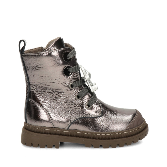 Shoesme bikerboots – Zilver