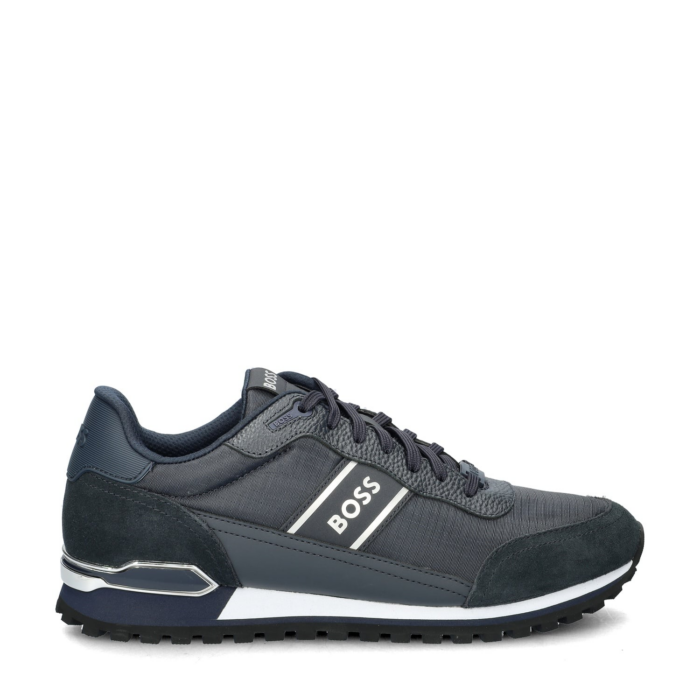 Boss Parkour Runner lage sneakers – Blauw