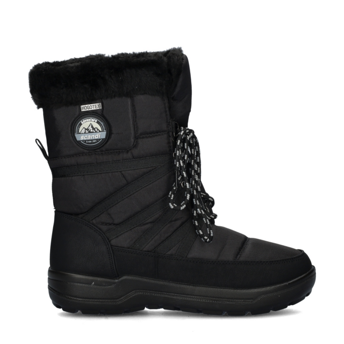 Galop snowboots – Zwart