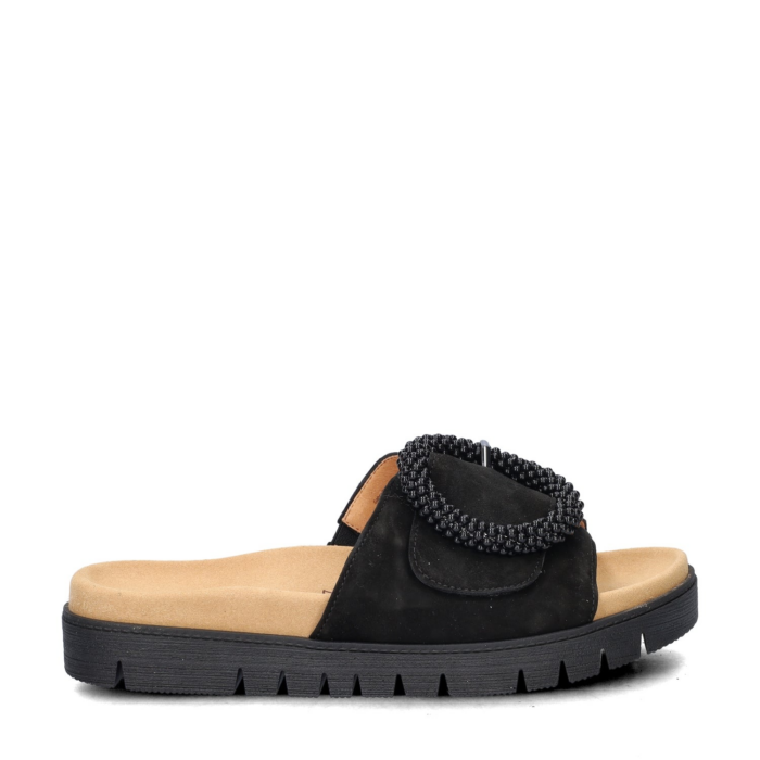 Gabor slippers – Zwart