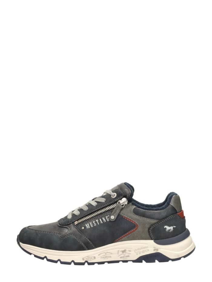 mustang Veterschoenen Laag – Blauw