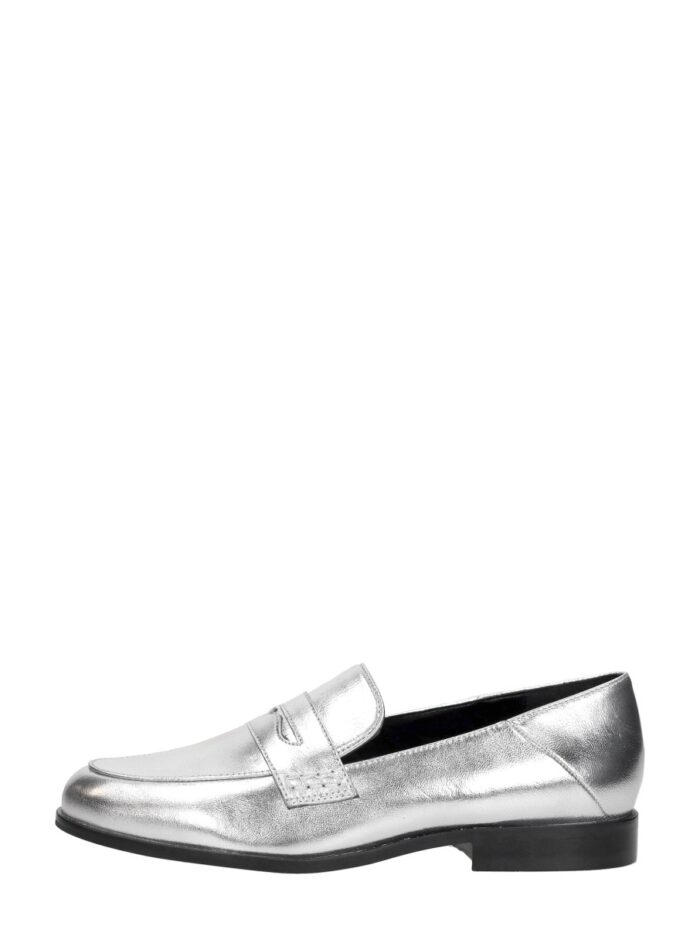Shoecolate Mocassin Zilver – Zilverkleur