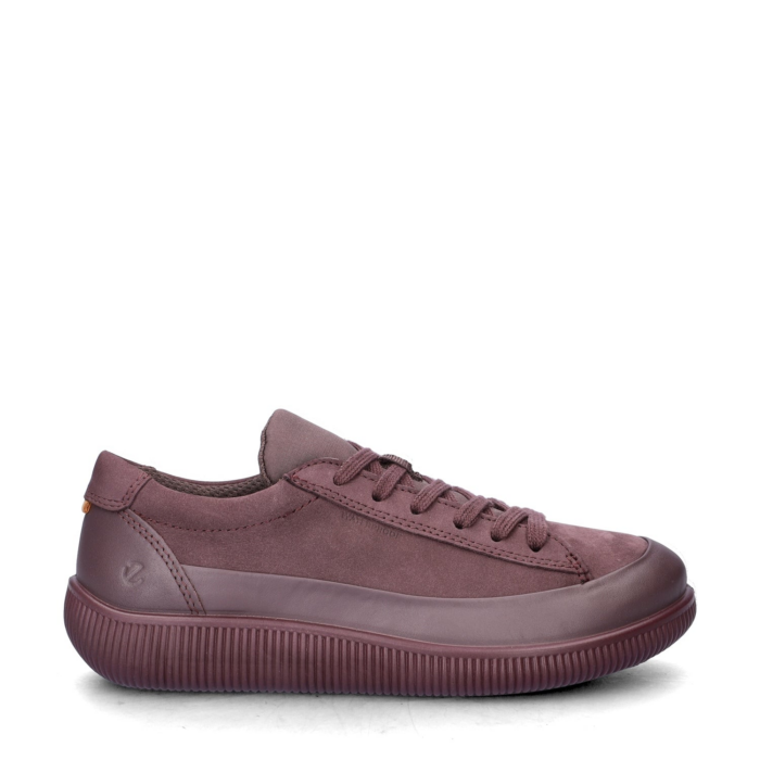 ECCO Soft Zero lage sneakers – Rood