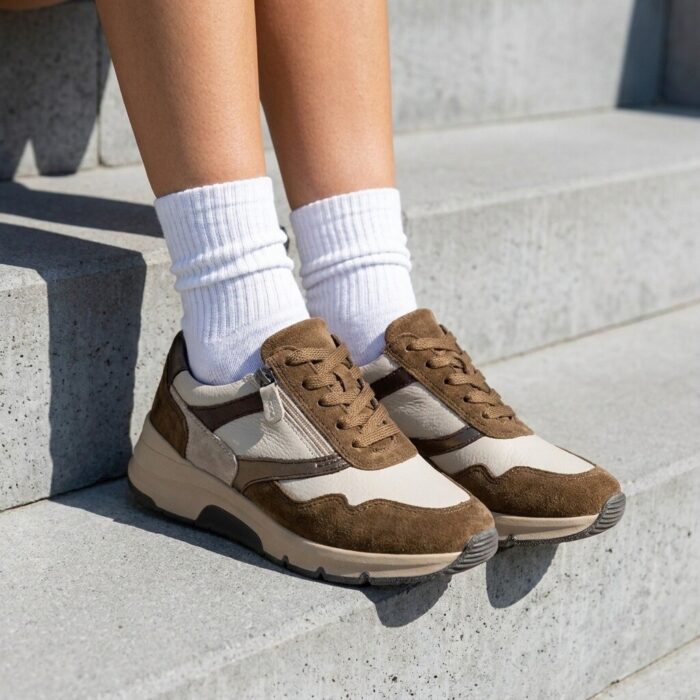 Feyn Sneakers beige Suède