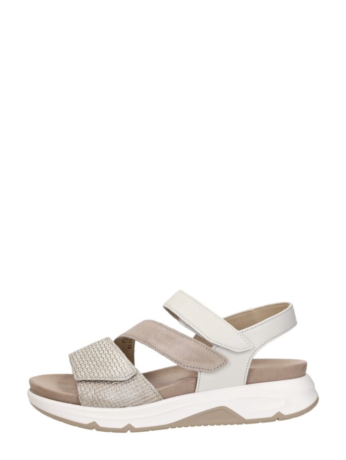 Gabor Rollingsoft Sandalen beige Leer