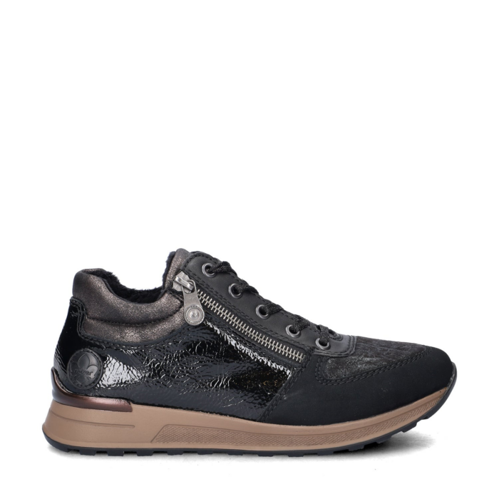 Rieker hoge sneakers – Zwart