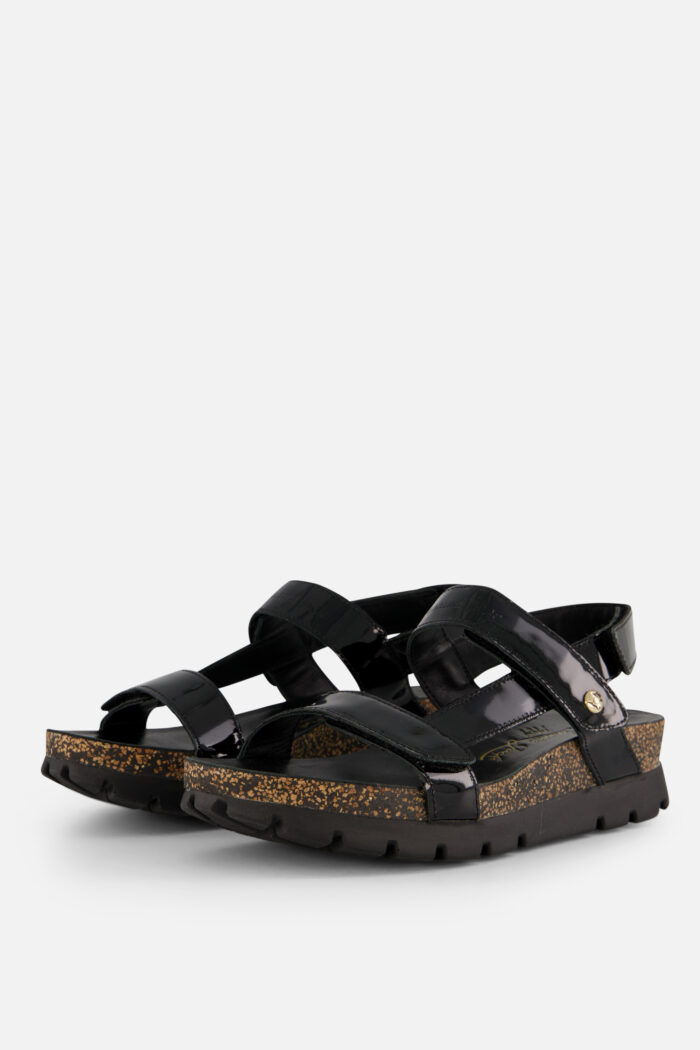Panama Jack Panama Jack Selma B26 Sandalen zwart Lak