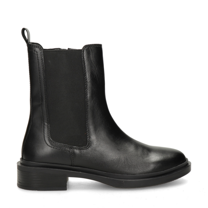 Nelson chelseaboots – Zwart
