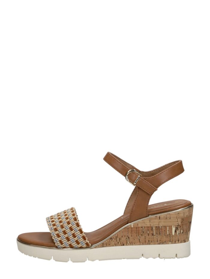 tamaris Sandalen Hak – Cognac