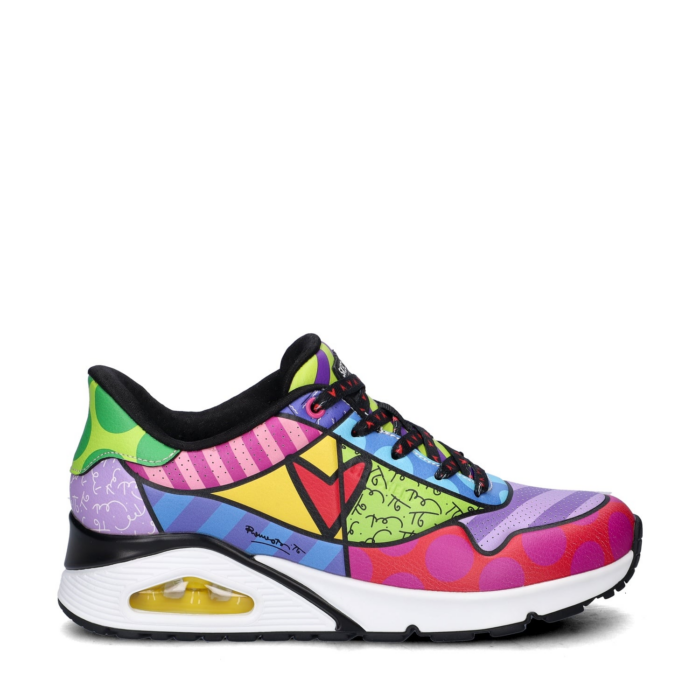 Skechers Uno x Britto lage sneakers – Multi