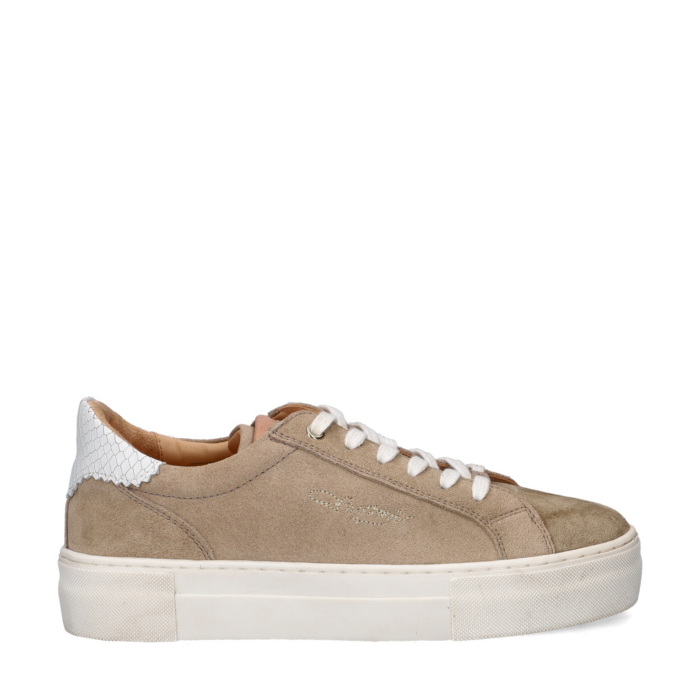 Fred de la Bretoniere Storm Isa lage sneakers – Beige